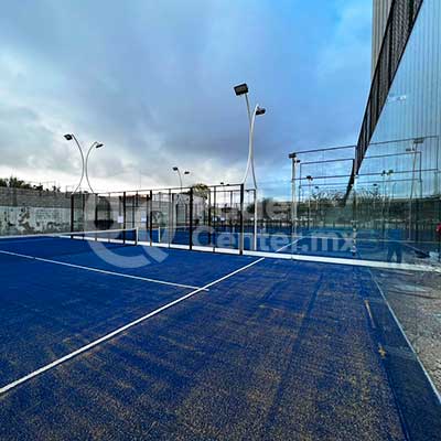 Avances 1 Cancha de Padel SemiPanoramicas Santiago de Querétaro Querétaro  Tie-Break Padel - Construcción de Canchas de Padel en Todo Mexico